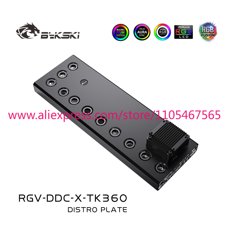 1PCS Acrylic Distro Plate / Bo - đánh giá và giá Distro Plate Ddc Pump Combo