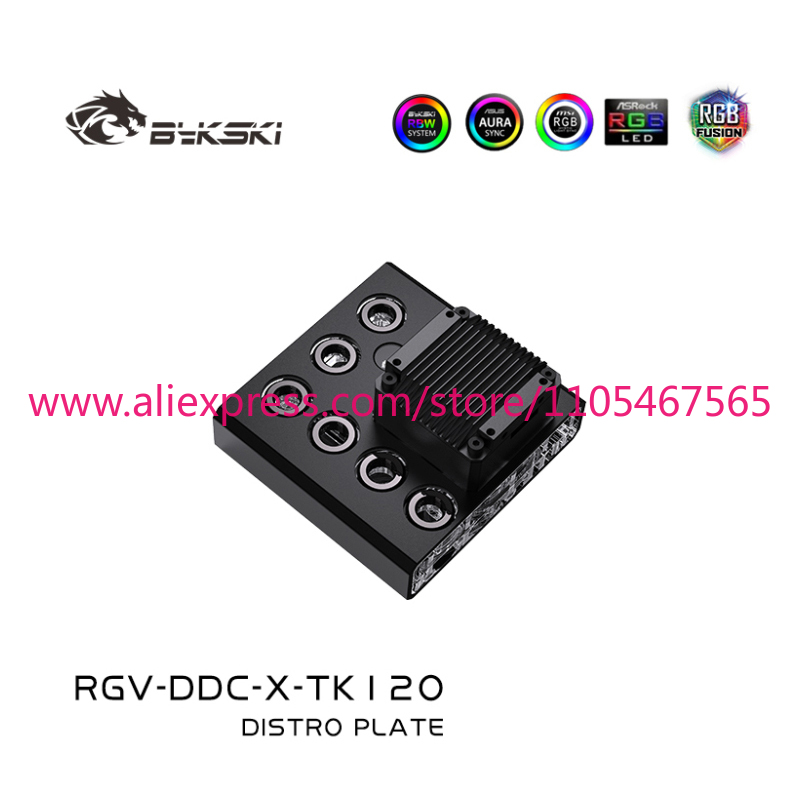 1PCS Acrylic Distro Plate / Bo - đánh giá và giá Distro Plate Ddc Pump Combo