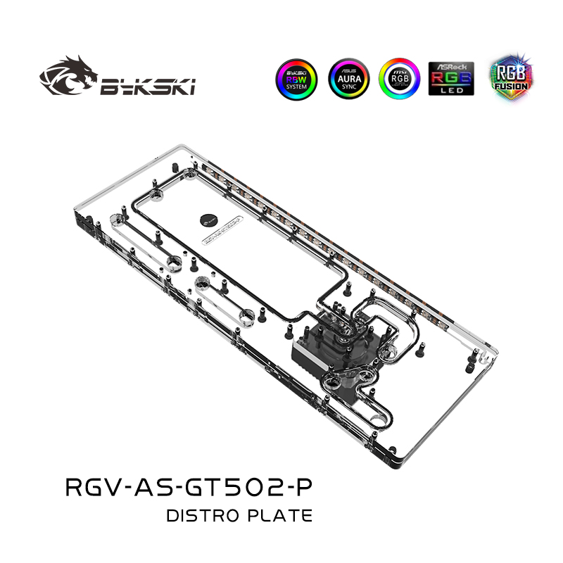 Bykski Acrylic Distro Tấm/Hội  - đánh giá và giá Distro Plate Ddc Pump Combo