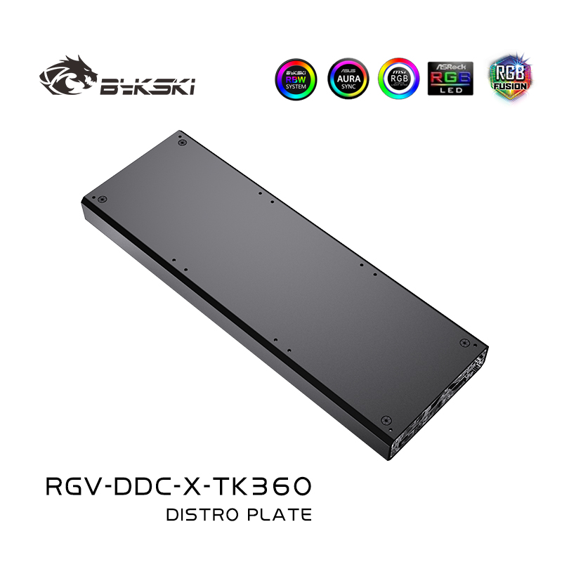 Bykski Acrylic Distro Plate /  - đánh giá và giá Distro Plate Ddc Pump Combo