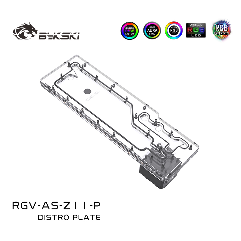 BYKSKI RGV-AS-Z11-P Acrylic Ta - đánh giá và giá Distro Plate Ddc Pump Combo