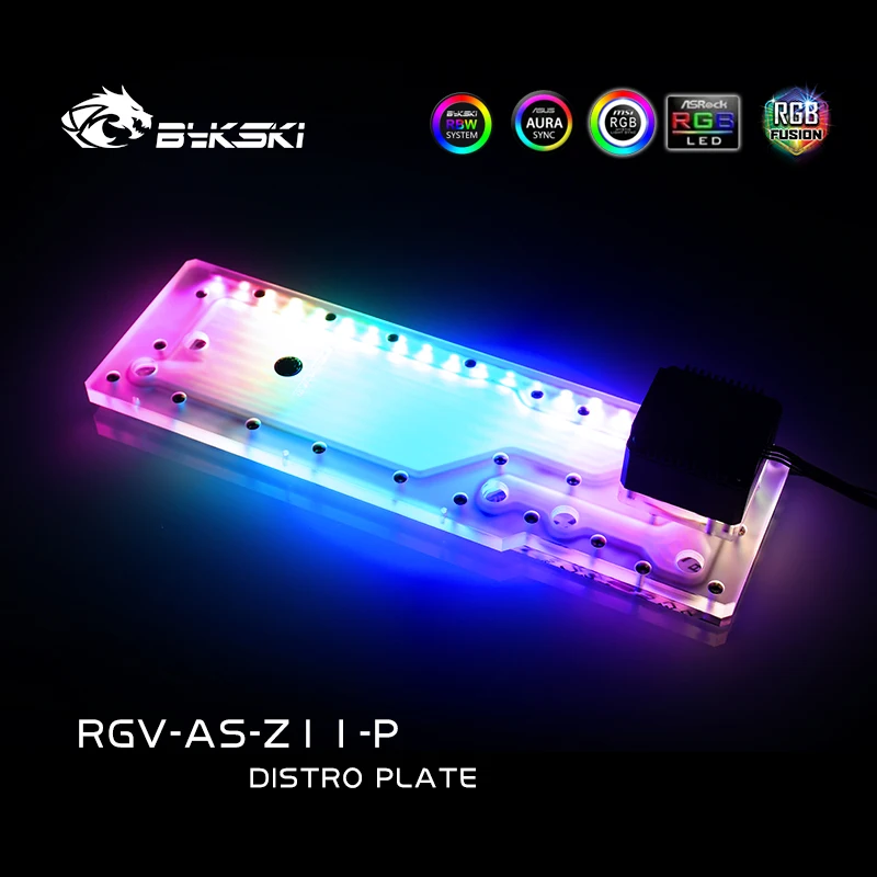 BYKSKI RGV-AS-Z11-P Acrylic Ta - đánh giá và giá Distro Plate Ddc Pump Combo