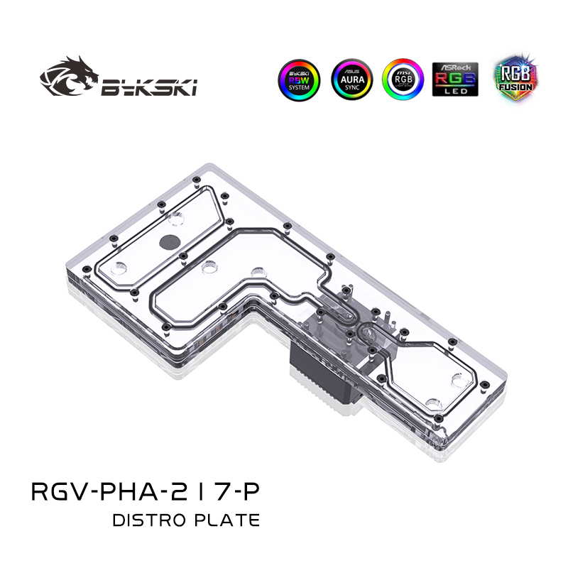 Bykski RGV-PHA-217-P Acrylic D - đánh giá và giá Distro Plate Ddc Pump Combo