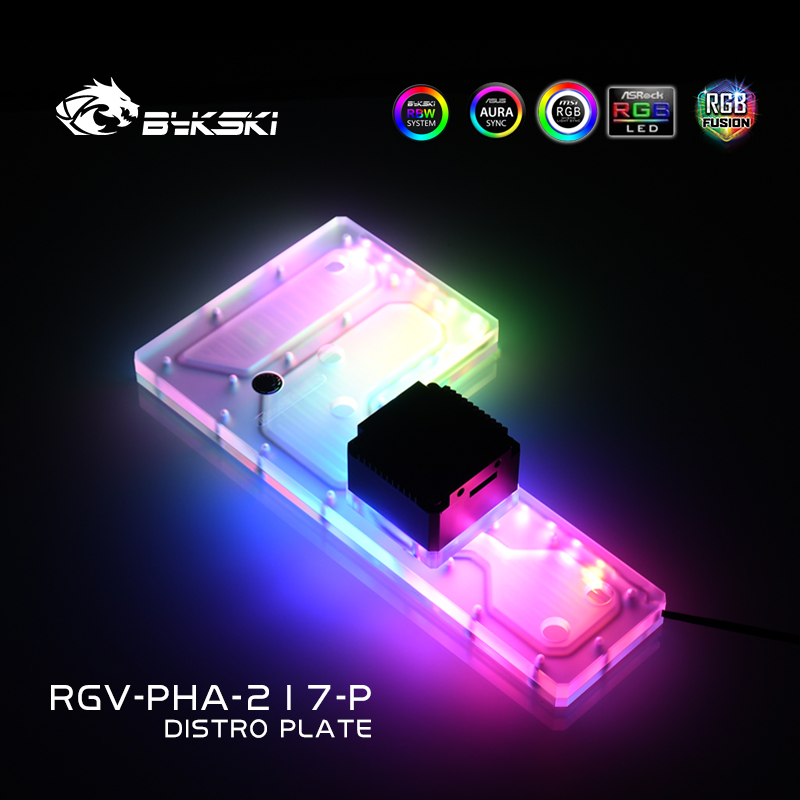 Bykski RGV-PHA-217-P Acrylic D - đánh giá và giá Distro Plate Ddc Pump Combo