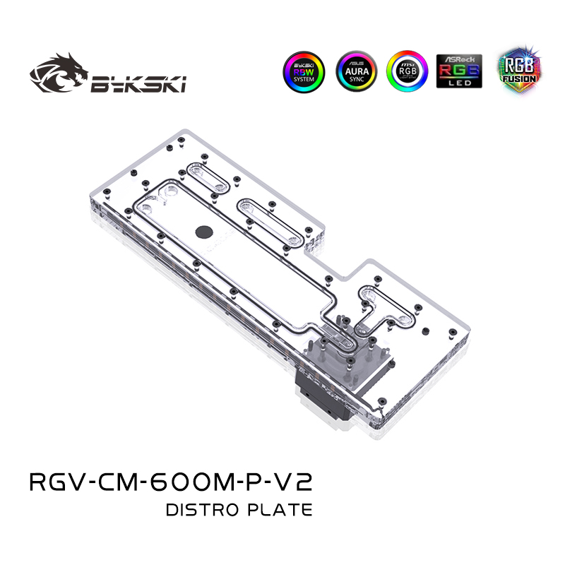 Bykski Acrylic Distro Plate /  - đánh giá và giá Distro Plate Ddc Pump Combo